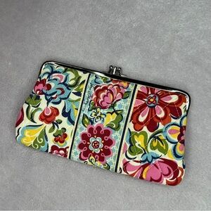 Vera Bradley Floral Kiss Clutch